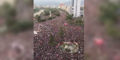 Miles de chilenos se congregaron en Santiago exigiendo medidas