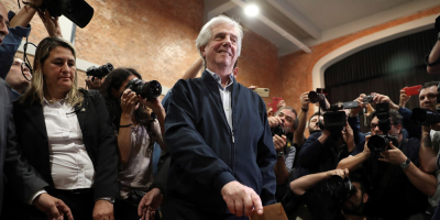 Vzquez dijo tener la esperanza "de poder ponerle la banda presidencial al prximo presidente"