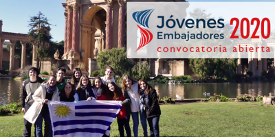 Estados Unidos selecciona liceales uruguayos para representar al pas en un programa internacional de liderazgo y desarrollo comunitario
