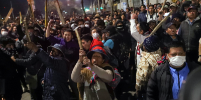 La Paz y El Alto registran incidentes en nueva jornada de protesta en Bolivia