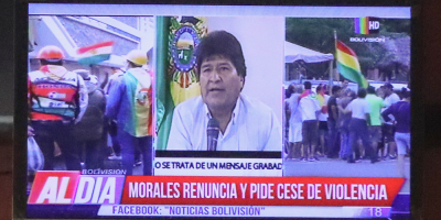 La directora de la cadena rusa RT ofrece trabajo a Evo Morales