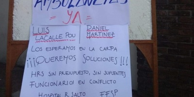 Funcionarios del Hospital de Salto se encuentran en conflicto y podra llegar a terminar en una ocupacin
