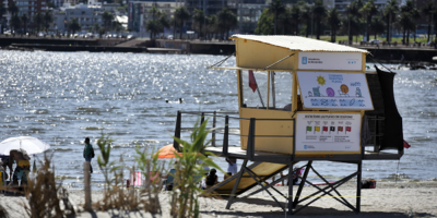 Comienzan los servicios de guardavidas en las playas de Montevideo