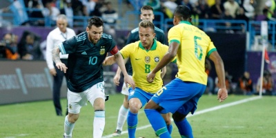 Messi decidi el superclsico de las Amricas: Argentina 1 - Brasil 0