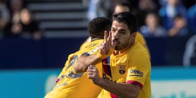 Luis Surez anota para la victoria del Barcelona 