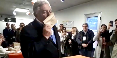 El ex presidente Luis Alberto Lacalle Herrera dijo que concurri a votar con gran emocin