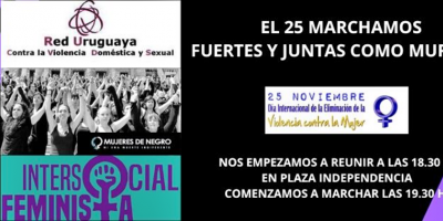 Intersocial Feminista y Mujeres de Negro convocaron a movilizacin para este lunes