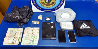 Cerraron boca de drogas en Maroas y hay dos personas de detenidas