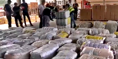 La polica de Paraguay se incaut de mercadera valorada en 10 millones de dlares, proveniente de Uruguay
