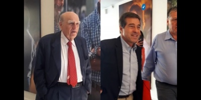 Talvi y Sanguinetti se reunieron con Lacalle Pou 