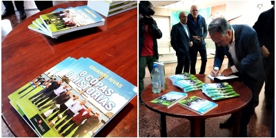 "8 Copas 8 Historias" el nuevo libro de Eduardo Rivas
