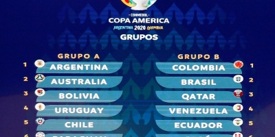 Catar en el grupo de Colombia, Brasil, Ecuador, Per y Venezuela