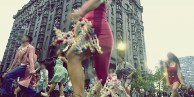 Desfile de las promesas por 18 de Julio