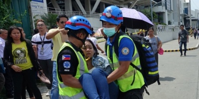 Muere una nia de seis aos en el terremoto de la isla filipina de Mindanao