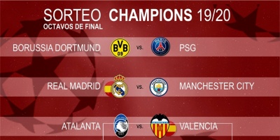 Atltico-Liverpool y Dortmund-PSG abrirn los octavos