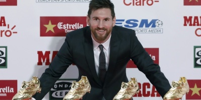 Messi: "Ser el goleador de la Liga es especial, uno de los rcords ms lindos"
