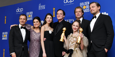 "Once Upon a Time... in Hollywood" y "1917" vencen en los Globos de Oro