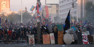 El 93 % de los manifestantes chilenos est insatisfecho con la democracia