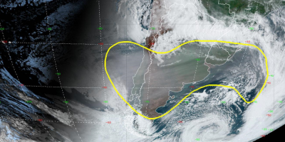 El humo de los incendios en Australia ingres nuevamente a Uruguay