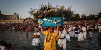 Iemanj, la deidad que llena de ofrendas las playas uruguayas