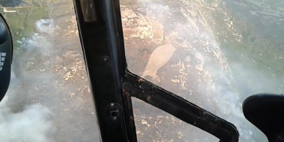Contina en propagacin el incendio en el Cerro Pan de Azcar