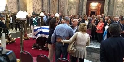 Se realiza velatorio de Carlos Julio Pereira