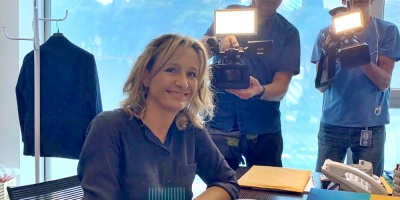 Laura Raffo se reuni con Lacalle Pou