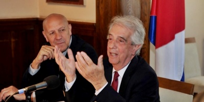 El PIT-CNT rindi homenaje al presidente de la Repblica Tabar Vzquez
