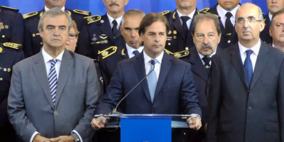 Lacalle Pou: "Van a ver a la Polica presente, les pedimos colaboracin"