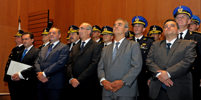 Larraaga prometi restituir el orden y el respeto a la Polica