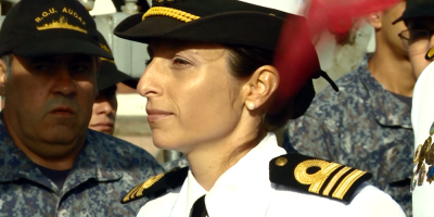 Asumi la primera comandante femenina en Buque de la Armada Nacional