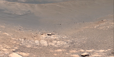 El robot Curiosity muestra una vista panormica de Marte con 1800 millones de pxeles