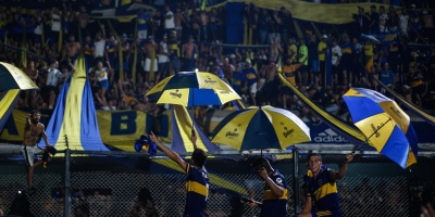 Boca festeja en la Bombonera tras adjudicarse el ttulo de la Superliga
