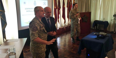 Iniciaron capacitacin a militares sobre el patrullaje en la frontera