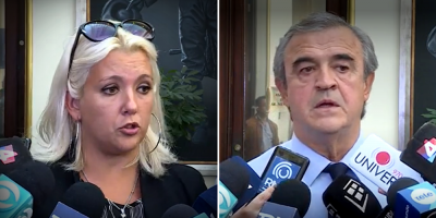 El ministro del Interior Jorge Larraaga public las imgenes que desmienten acusaciones de un integrante de ADEOM  hacia la polica