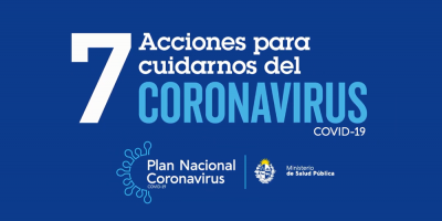 Las 7 acciones para cuidarnos del coronavirus COVID-19 promovidas por Salud P�blica