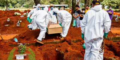 Brasil llega a 299 muertos y 7.910 casos confirmados de COVID-19