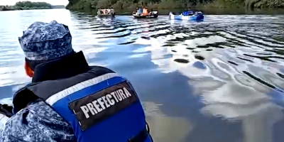 Familia de campistas accede a retirarse de Isla Barrientos (Ro Negro)