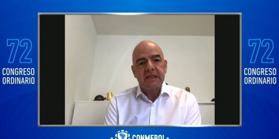 Conmebol pide a FIFA activar fondo para f�tbol sudamericano ante COVID-19