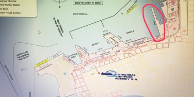 El detalle de la evacuacin del crucero Greg Mortimer desde el Puerto de Montevideo