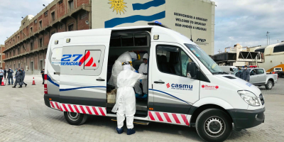 Pasajeros del Greg Mortimer retornan a los Estados Unidos en vuelo mdico