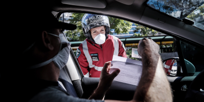 Intensos controles por el uso obligatorio del tapabocas en Buenos Aires