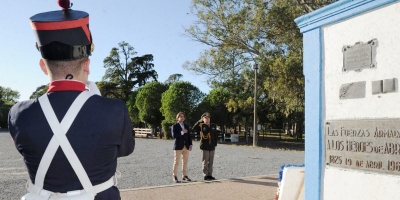 Presidente Lacalle Pou rindi homenaje a los 33 Orientales