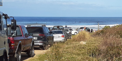 Prefectura realiz varias exhortaciones para evitar aglomeraciones en la costa
