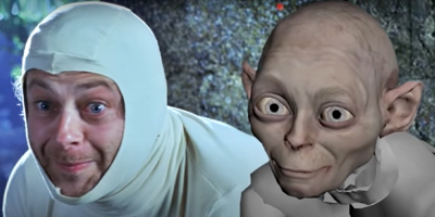 "Gollum" leer "El hobbit" en directo en internet para recaudar fondos