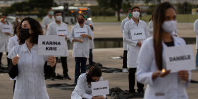Casi 32.000 profesionales sanitarios estn contagiados con COVID-19 en Brasil