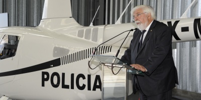 Bonomi: el cuarto helicptero de la Polica fue adquirido por el gobierno del Frente Amplio