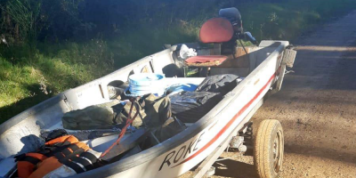 Prefectura detuvo a varias personas con mercader�a de contrabando en Salto