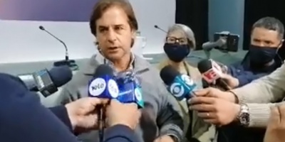 El presidente Lacalle Pou dijo que se va "tranquilo" de Rivera porque "se est haciendo un uso responsable de la libertad"