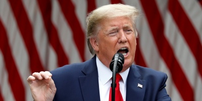 Trump dice que EE.UU. "rompe su relacin con la OMS" por gestin de COVID-19